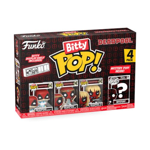 BITTY POP DEADPOOL 4 - PACK SERIES 4