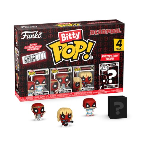 BITTY POP DEADPOOL 4 - PACK SERIES 4