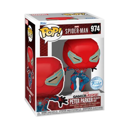 FIGURA POP SPIDER-MAN 2- PETER PARKER VELOCITY SUIT