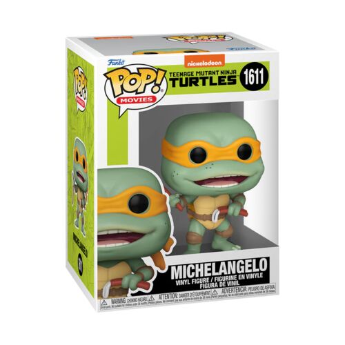 FIGURA POP MOVIES TEENAGE MUTANT NINJA TURTLES - MICHELANGELO SAUSAGE LINK NUNCHUCKS
