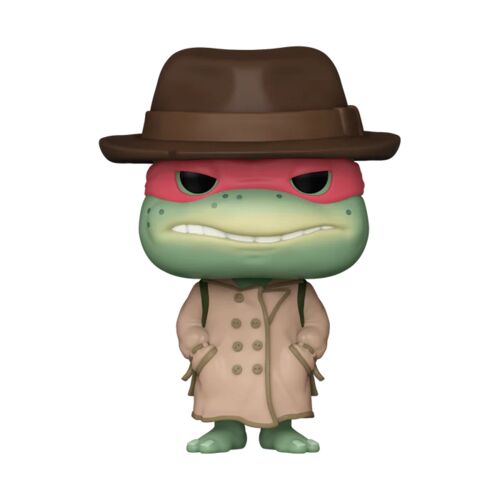 FIGURA POP MOVIES TEENAGE MUTANT NINJA TURTLES - RAPHAEL W/COAT & HAT