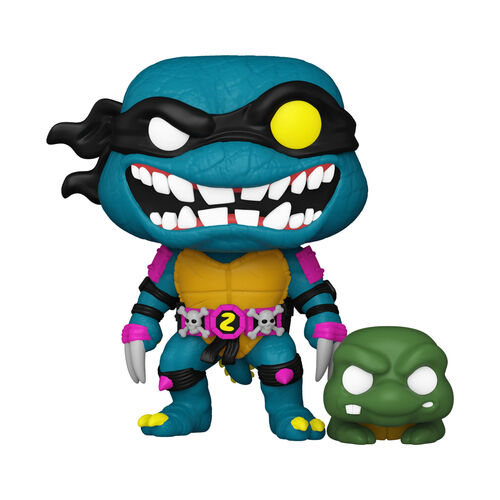 FIGURA POP&BUDDY TEENAGE MUTANT NINJA TURTLES SLASH WITH PRE-MUTATED SLASH
