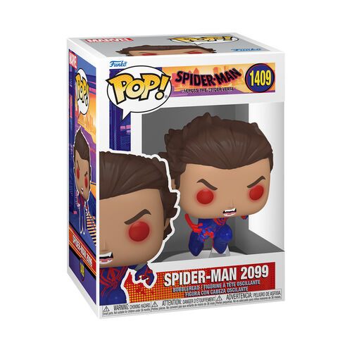 FIGURA POP MARVEL SPIDER-MAN ACROSS THE SPIDERVERSE - SPIDER-MAN 2099 UNMASKED