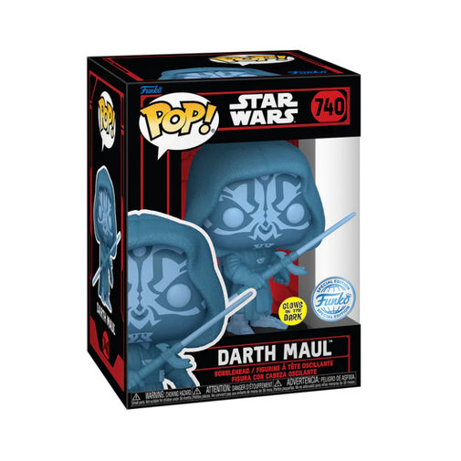 FIGURA POP STAR WARS DARK SIDE - DARTH MAUL HOLO GW