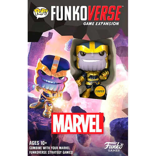 JUEGO DE MESA FUNKOVERSE: MARVEL 101 STRATEGY GAME CHASE CASTELLANO