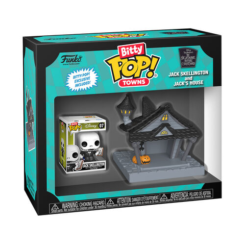 BITTY POP TOWN THE NIGHTMARE BEFORE CHRISTMAS - JACK AT HOME