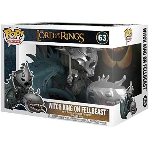 FUNKO POP RIDES LORD OF THE RINGS - WITCH KING WITH FELLBEAST 63