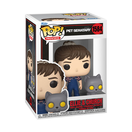 FIGURA POP&BUDDY PET SEMATARY - ELLIE & CHURCH