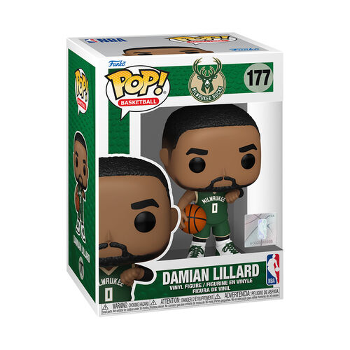 FIGURA POP NBA BUCKS - DAMIAN LILLARD