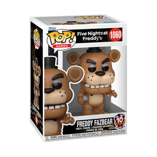 FIGURA POP GAMES FNAF: FIVE NIGHTS AT FREDDYS 10Y - FREDDY
