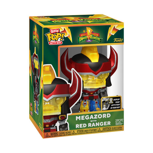 BITTY BOTS POWER RANGERS - MEGAZORD WITH RED RANGER