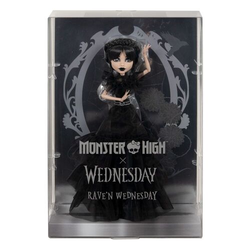 MONSTER HIGH X WEDNESDAY MUÑECA RAVEN WEDNESDAY