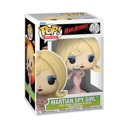 FIGURA POP MARS ATTACKS! - MARTIAN SPY GIRL