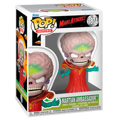 FIGURA POP MARS ATTACKS! - MARTIAN AMBASSADOR