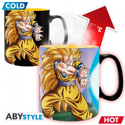 Taza Sensitiva al calor Dragon Ball Z Kamehameha 460 ml - FRIKIBUNKER Taza Sensitiva al calor Dragon Ball Z Kamehameha 460 ml - FRIKIBUNKER