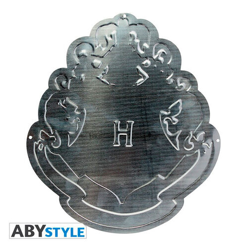 METAL PLATE HOGWARTS 28X32 WITH HOOK*