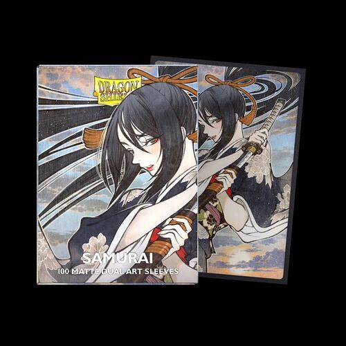 Fundas Dragon Shield  Standard Size Samurai 100uds  Matte Dual Art
