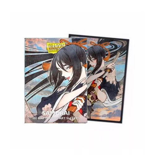 FUNDAS DRAGON SHIELD  STANDARD SIZE SAMURAI 100UDS MATTE DUAL ART