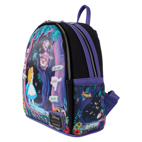 MINI MOCHILA LOUNGEFLY DISNEY ALICE IN WONDERLAND
