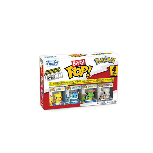 BITTY POP POKEMON - PIKACHU 4PK