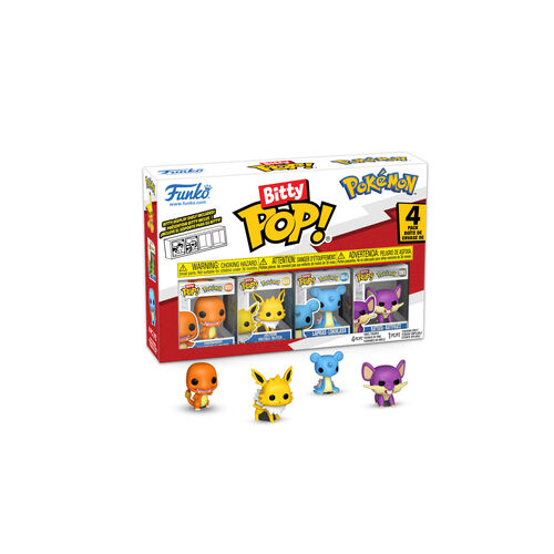 BITTY POP POKEMON - CHARMANDER 4PK