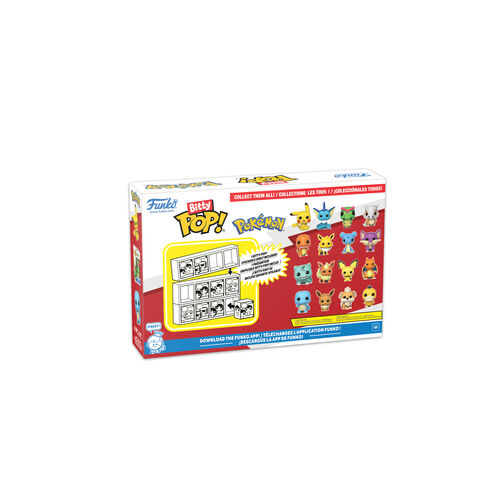 BITTY POP POKEMON - BULBASAUR 4PK