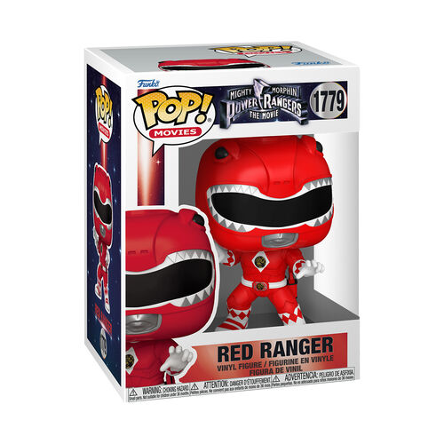 FIGURA POP MIGHTY MORPHIN POWER RANGERS: THE MOVIE - RED RANGER