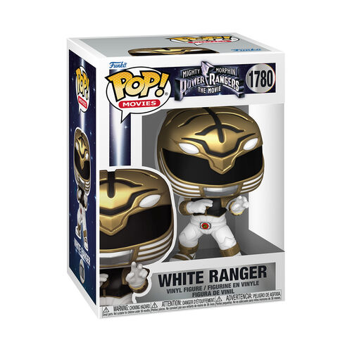 FIGURA POP MIGHTY MORPHIN POWER RANGERS: THE MOVIE - WHITE RANGER
