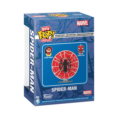 BITTY POP DISPLAY SPIDER-MAN WEB