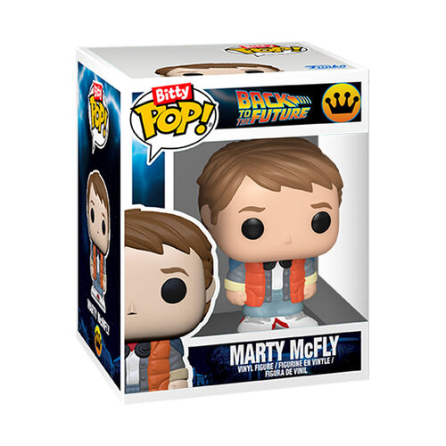 BITTY POP RIDE BACK TO THE FUTURE - MARTY MCFLY AND TIME MACHINE