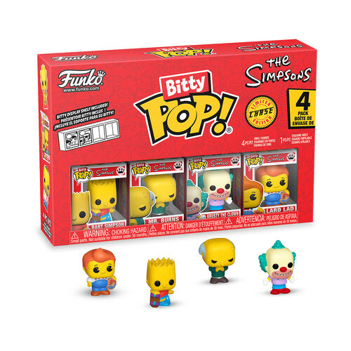 BITTY POP SIMPSONS - BART 4PK