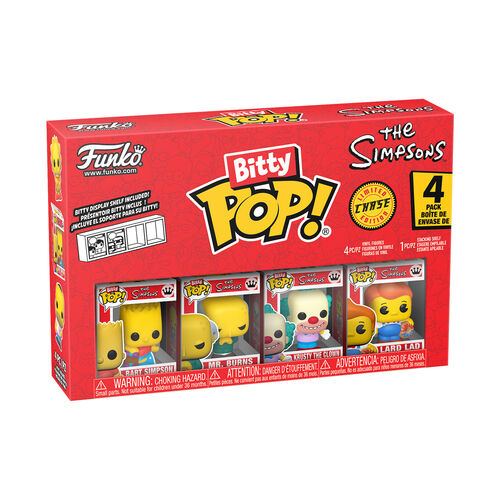 BITTY POP SIMPSONS - BART 4PK