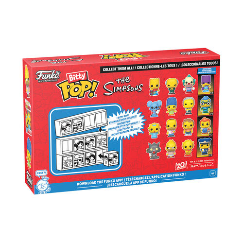 BITTY POP SIMPSONS - ITCHY 4PK
