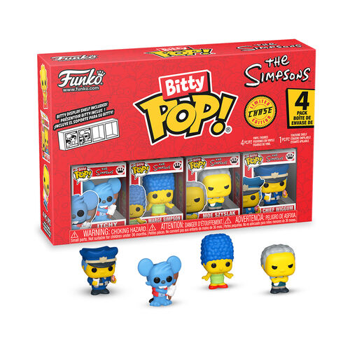 BITTY POP SIMPSONS - ITCHY 4PK
