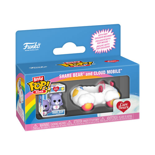 BITTY POP RIDE CARE BEAR - SHARE BEAR AND CLOUD MOBILE