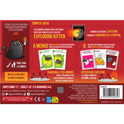 EXPLODING KITTENS
