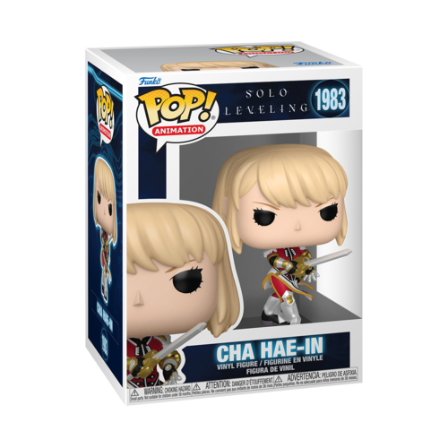 FIGURA POP ANIMATION SOLO LEVELING - CHA HAE-IN