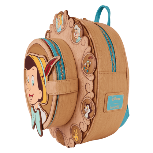 MINI MOCHILA LOUNGEFLY DISNEY PINOCCHIO CAMEO