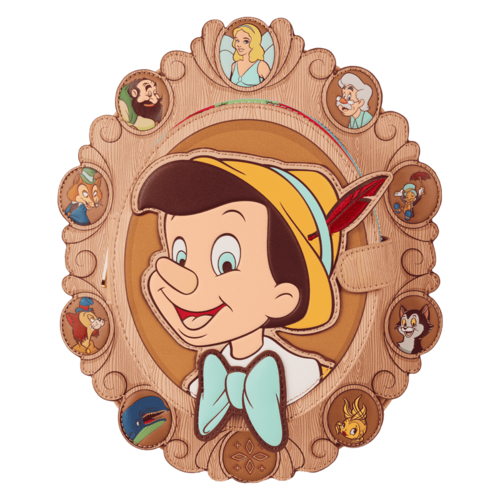 MINI MOCHILA LOUNGEFLY DISNEY PINOCCHIO CAMEO