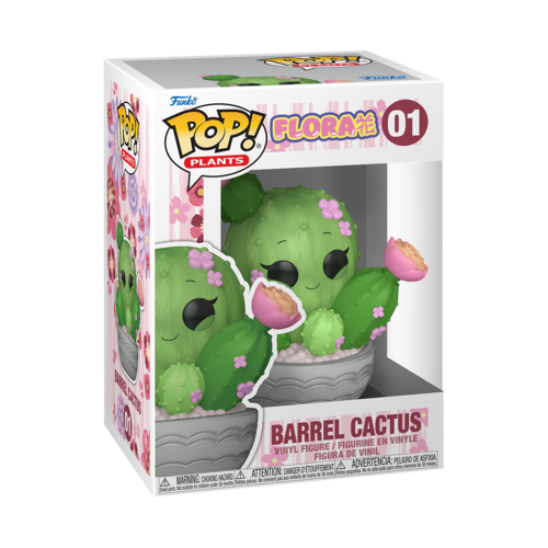 FIGURA POP PLANTS FLORA - BARREL CACTUS
