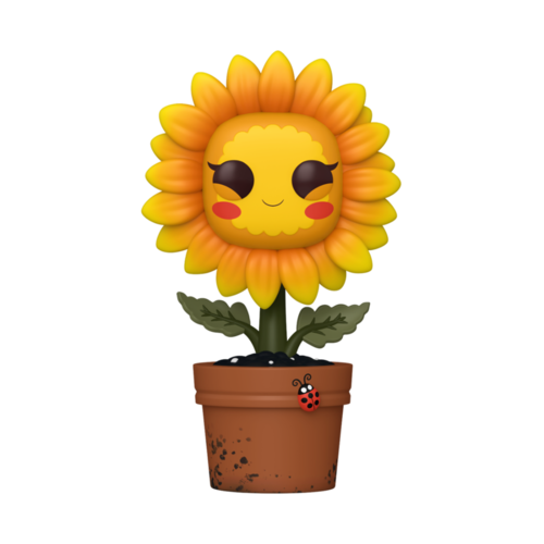FIGURA POP PLANTS FLORA - SUNFLOWER