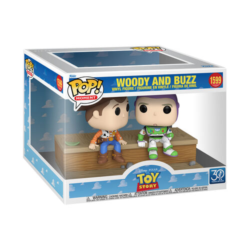 FIGURA POP MOMENT TOY STORY 30TH - WOODY & BUZZ