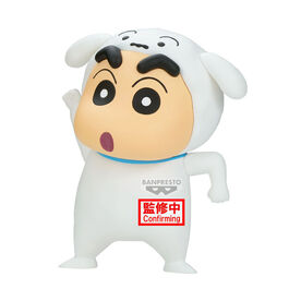 FIGURA CRAYON SHINCHAN COSPLAY SHINCHAN - SHIRO SHINCHAN