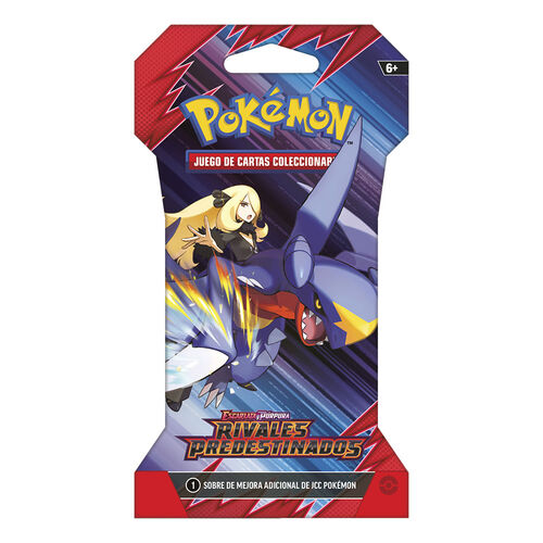 SOBRE DE REFUERZO CON FUNDA POKEMON TCG SV10: RIVALES PREDESTINADOS (1 SOBRE)