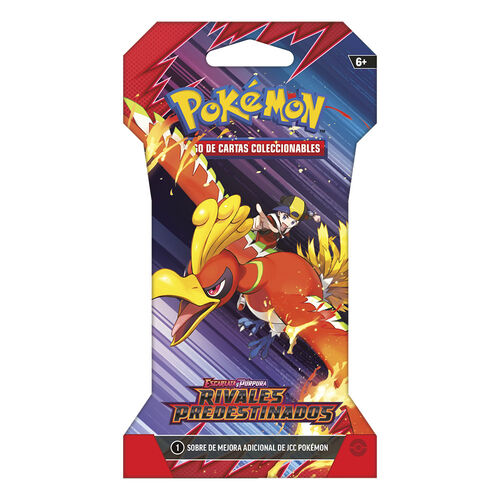 SOBRE DE REFUERZO CON FUNDA POKEMON TCG SV10: RIVALES PREDESTINADOS (1 SOBRE)