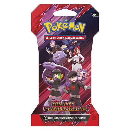 SOBRE DE REFUERZO CON FUNDA POKEMON TCG SV10: RIVALES PREDESTINADOS (1 SOBRE)