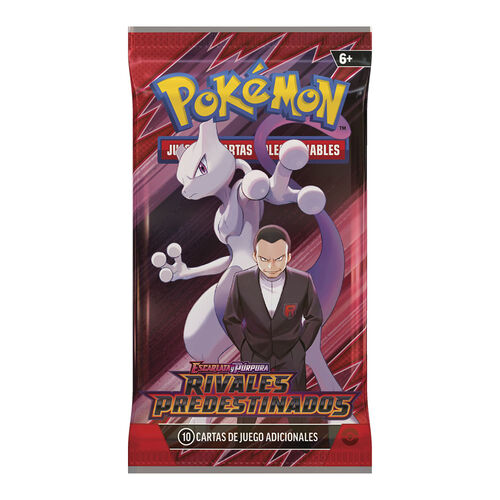 SOBRE DE REFUERZO POKEMON TCG SV10: RIVALES PREDESTINADOS (1 SOBRE)