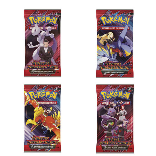 SOBRE DE REFUERZO POKEMON TCG SV10: RIVALES PREDESTINADOS (1 SOBRE)