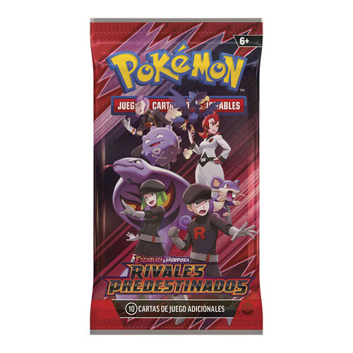 SOBRE DE REFUERZO POKEMON TCG SV10: RIVALES PREDESTINADOS (1 SOBRE)