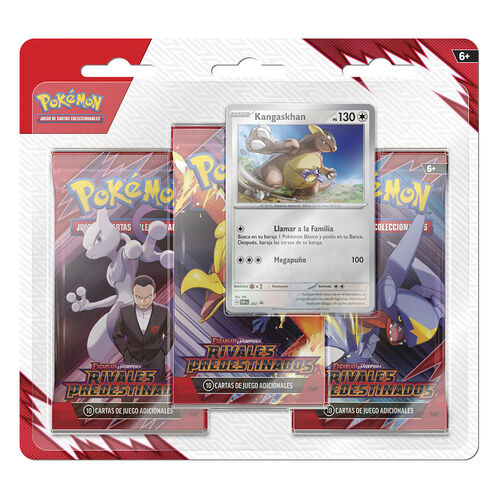 PACK DE 3 SOBRES DE REFUERZO POKEMON TCG SV10: RIVALES PREDESTINADOS